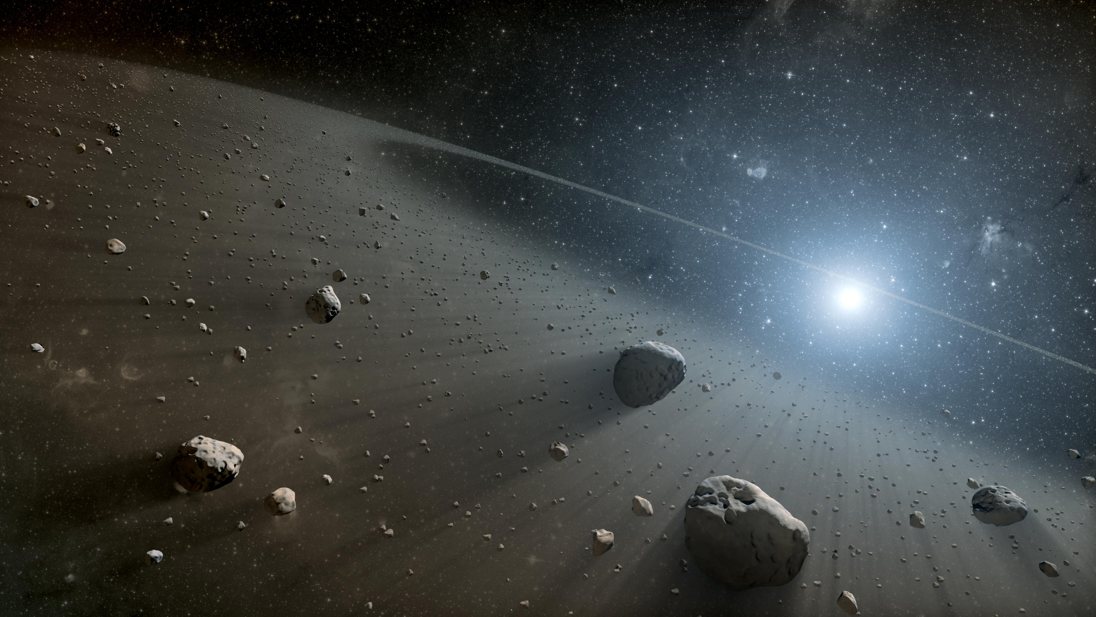 Главный пояс астероидов солнечной системы