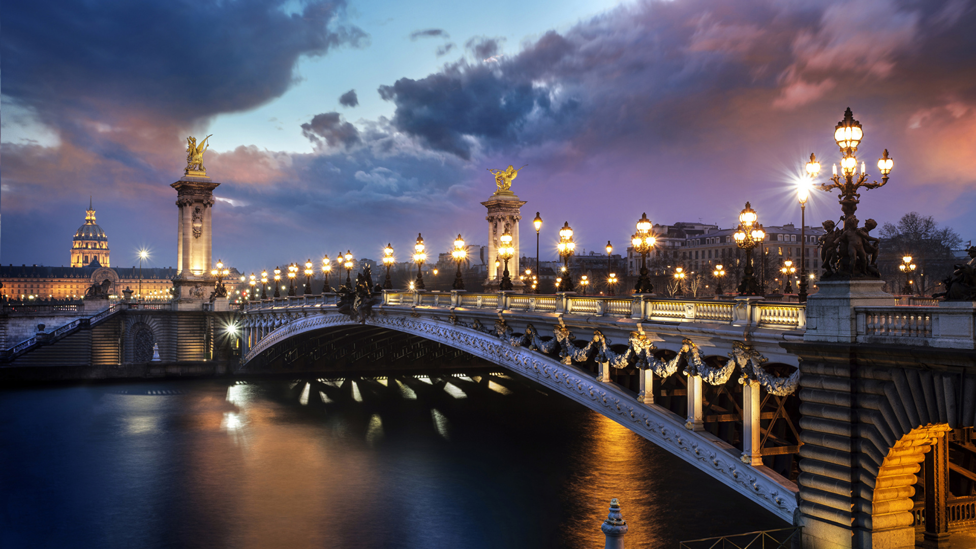 париж мост александра третьего