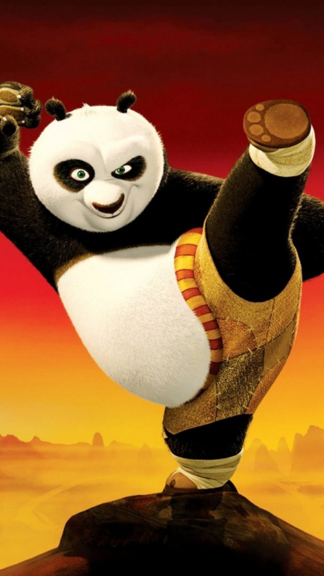 Обои Кунг Фу Панда, Студия DreamWorks Animation, Дримворкс.