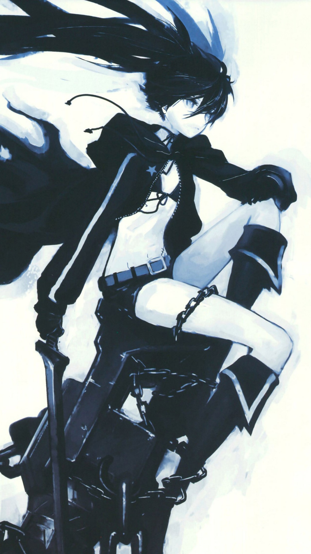 Black rock shooter манга купить фото 88