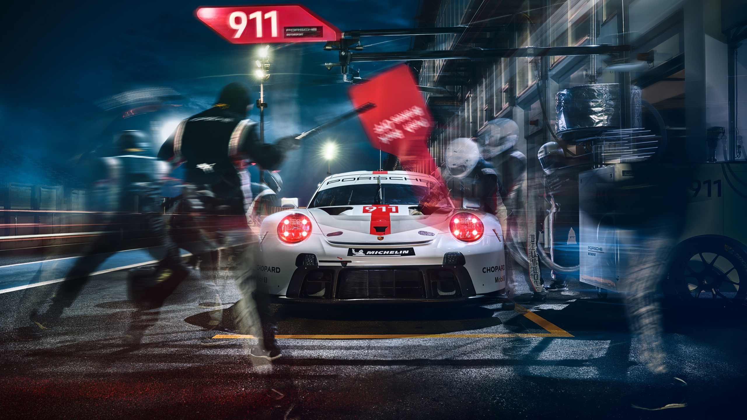 Порше 911 киберпанк