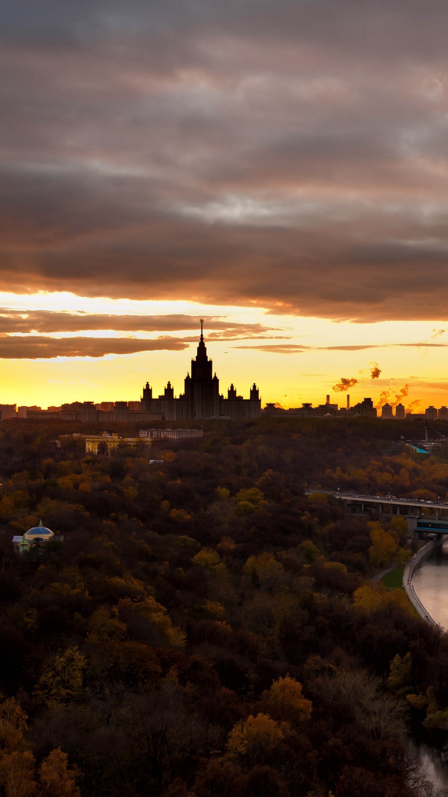 Картинки Рассвет Москва