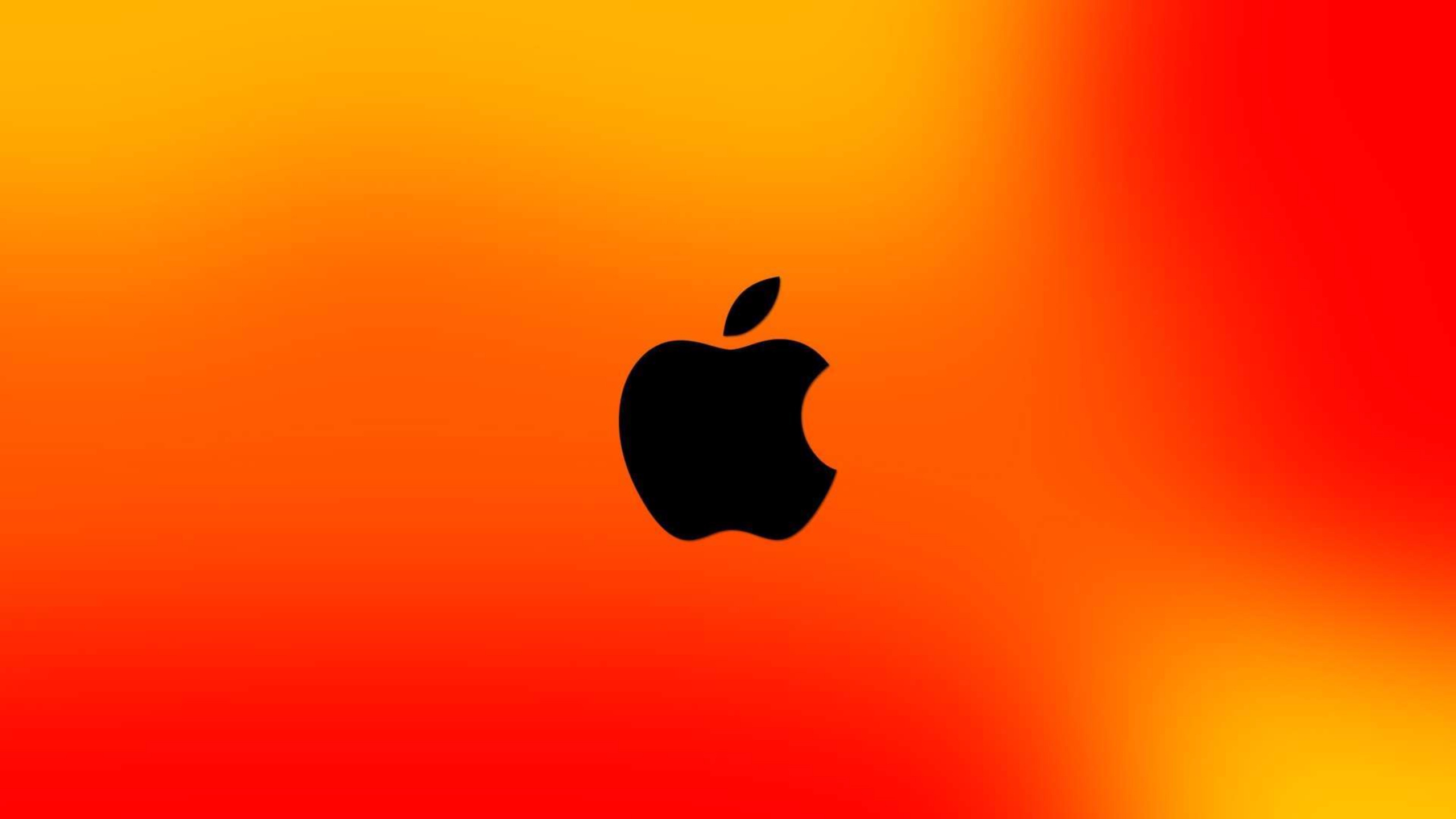 Обои apple, Апельсин, красный цвет, фрукты, желтый WQHD, QHD, 16:9 бесплатно, за