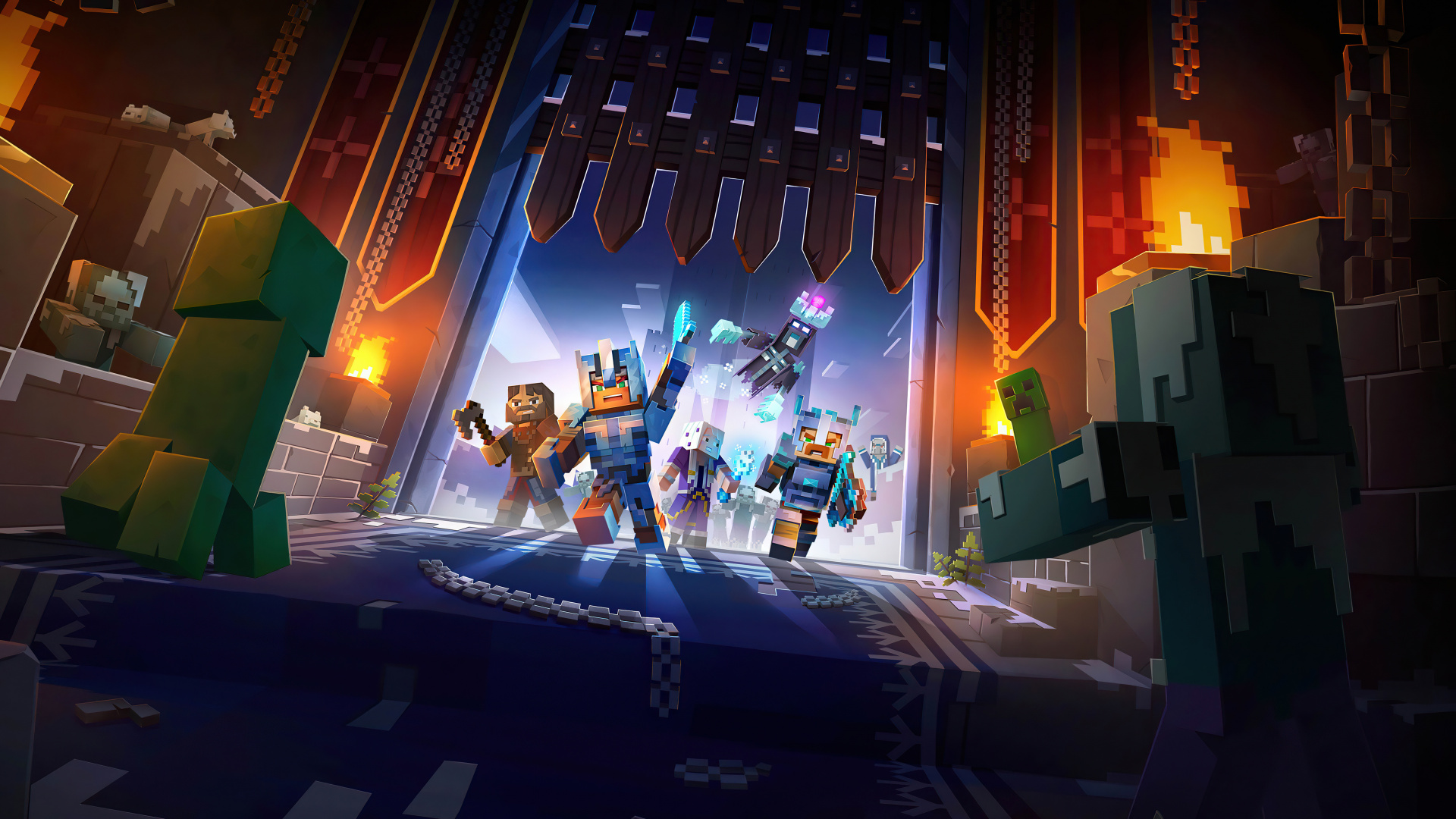 Minecraft dungeons картинки