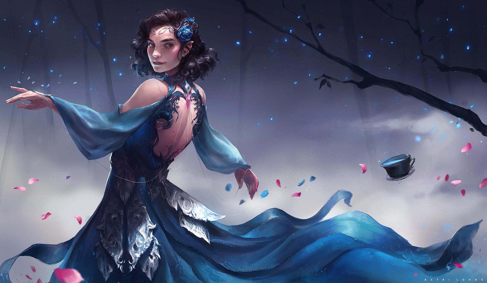 Girl art fantasy
