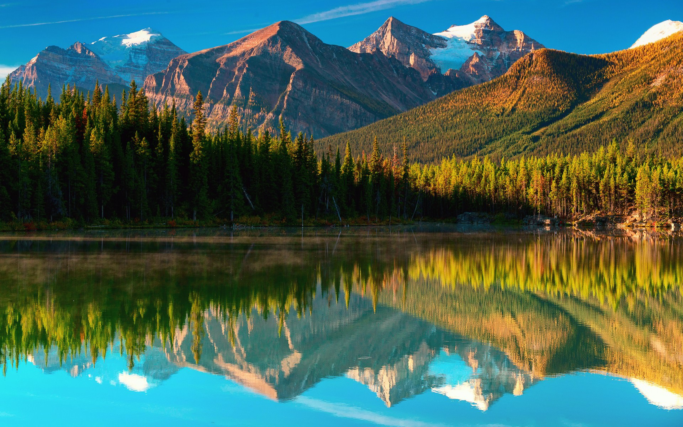 Красивые виды озера. Озеро Маккей Канада. Заповедник Банф Канада. Канада природа озера лес горы. Озеро Морейн.