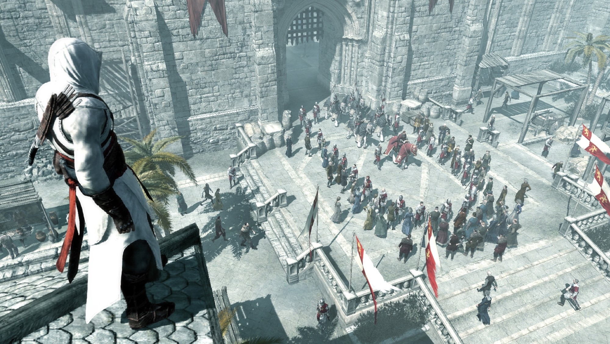 Первые ассасины игра. Ассасин Крид Вильям Монферрат. Assassins Creed 1 геймплей. Ассасин Крид 1 Вильям Монферрат. Assassin's Creed 1 ps3 screenshot.