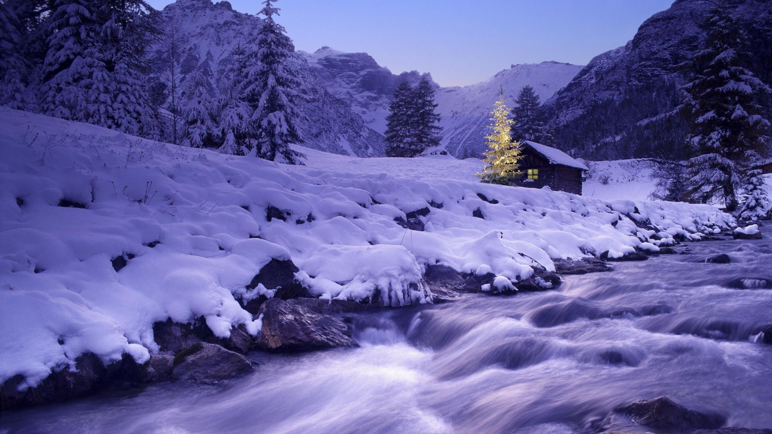 Зимние рабочие обои. Трансильвания Румыния зима 1024. Красивая зима. Зимняя природа. Снежный пейзаж.