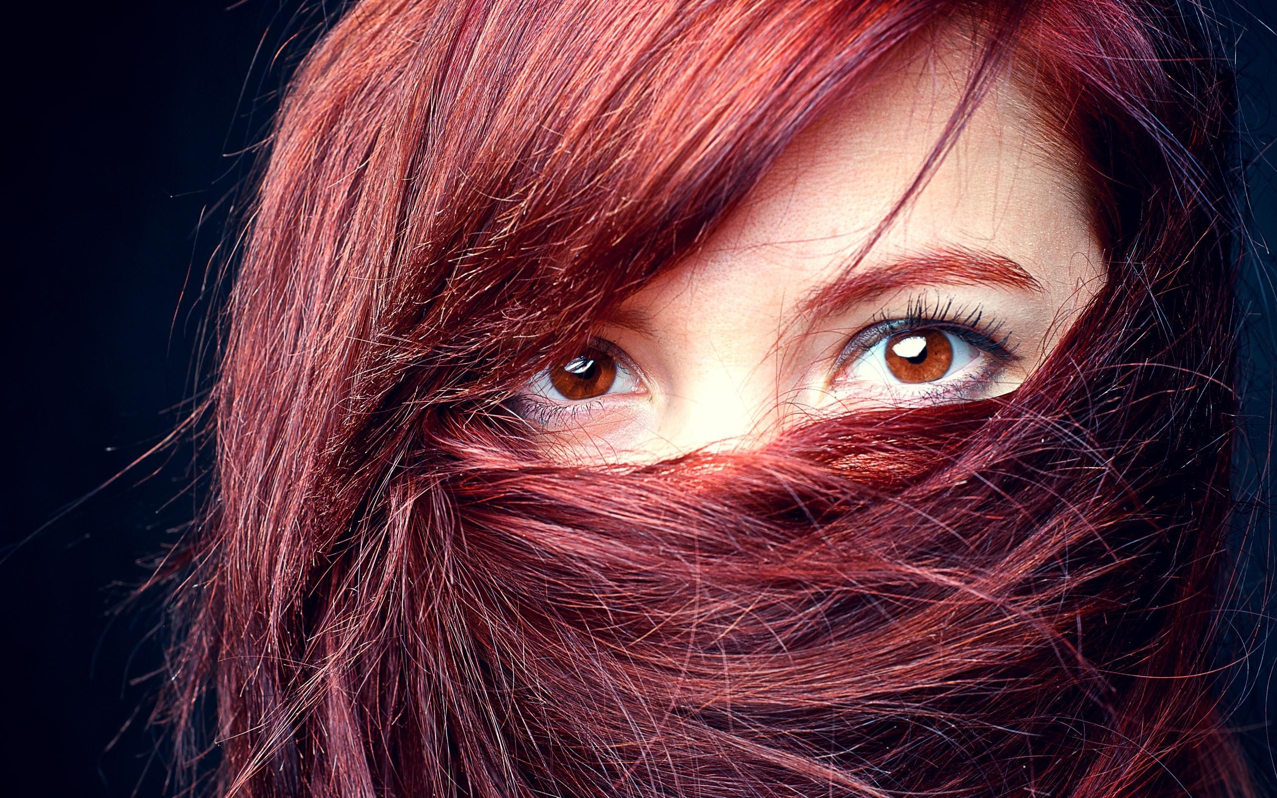 Обои рыжие волосы, Цвет глаз, бровь, красота, нос, фото, заставка.
