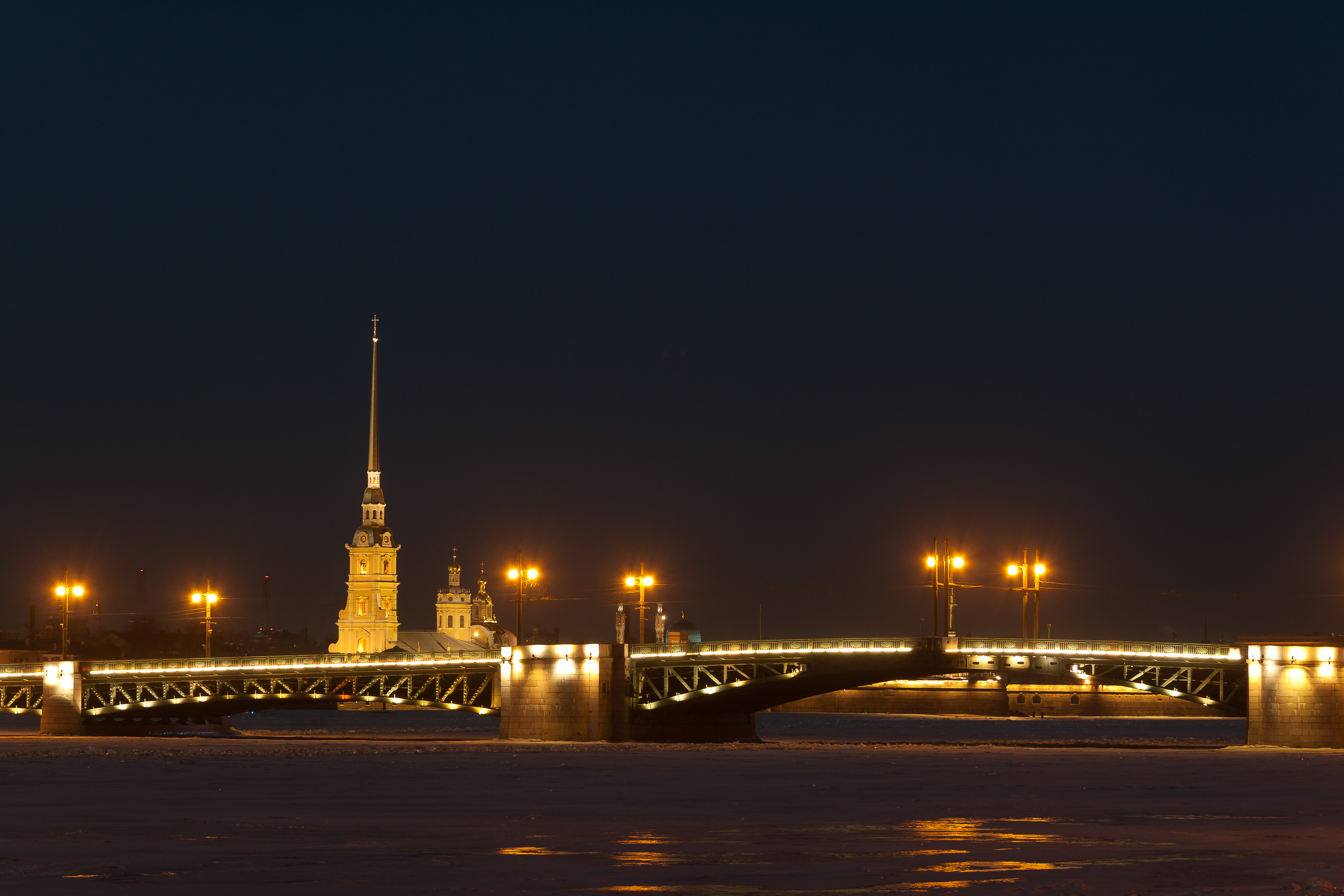 Петропавловская крепость мост