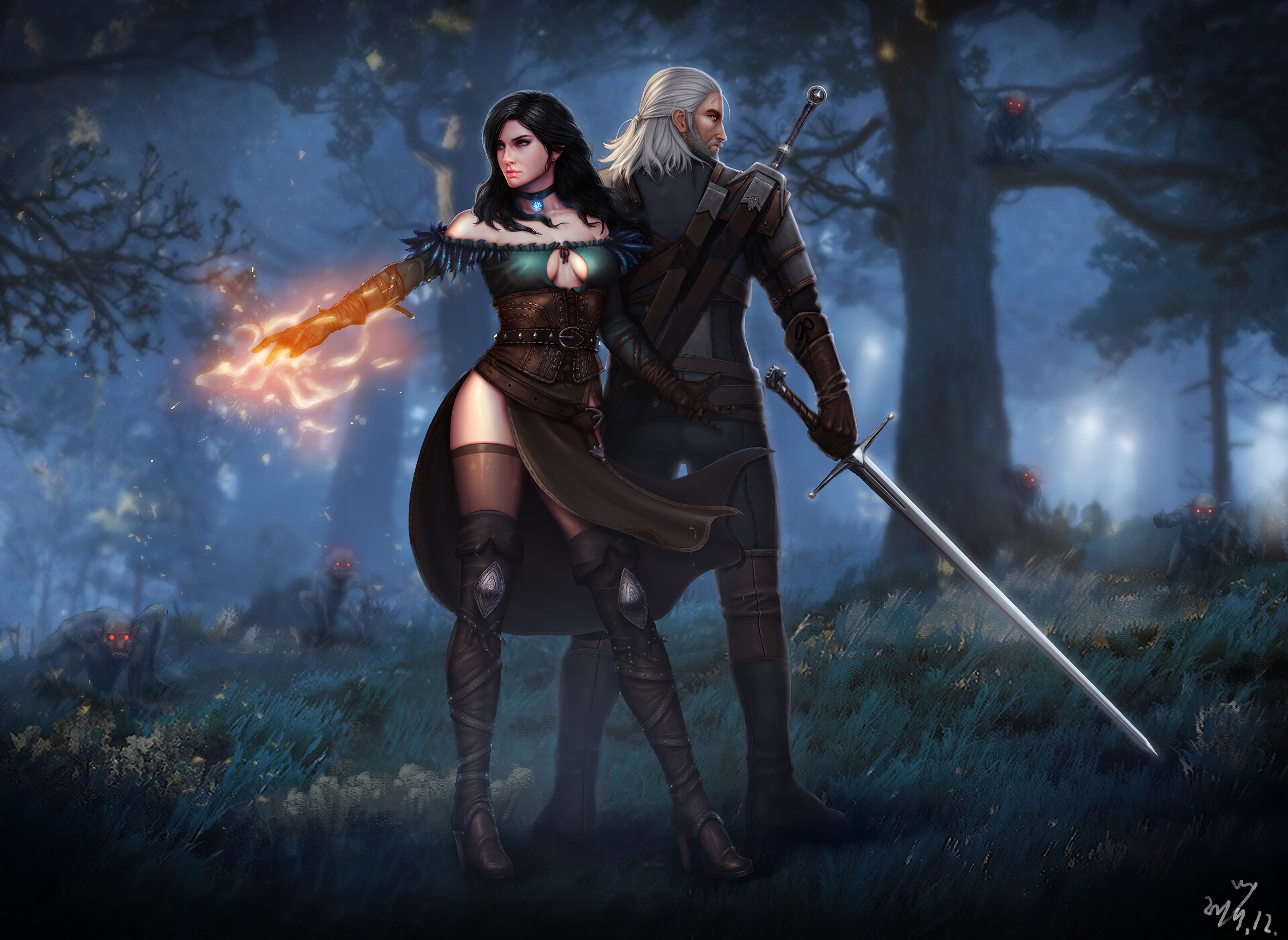 The witcher 3 yennefer scenes фото 79