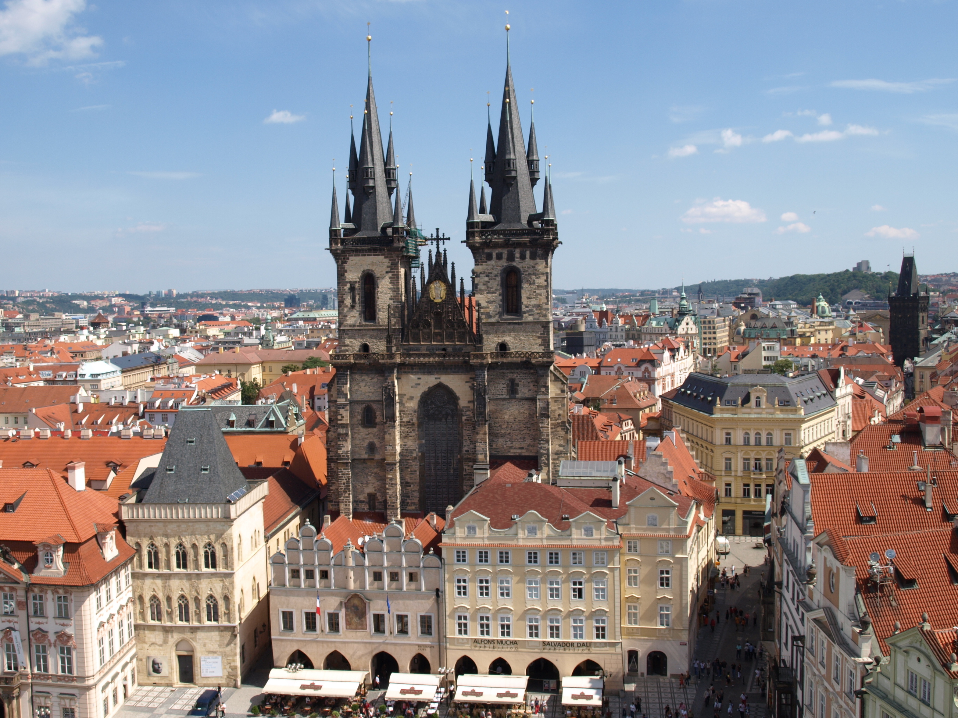 Прага Средневековая архитектура