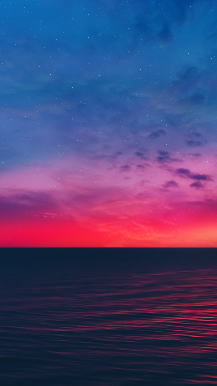 Обои вода, облако, жидкий, жидкость, послесвечение в разрешении 750x1334