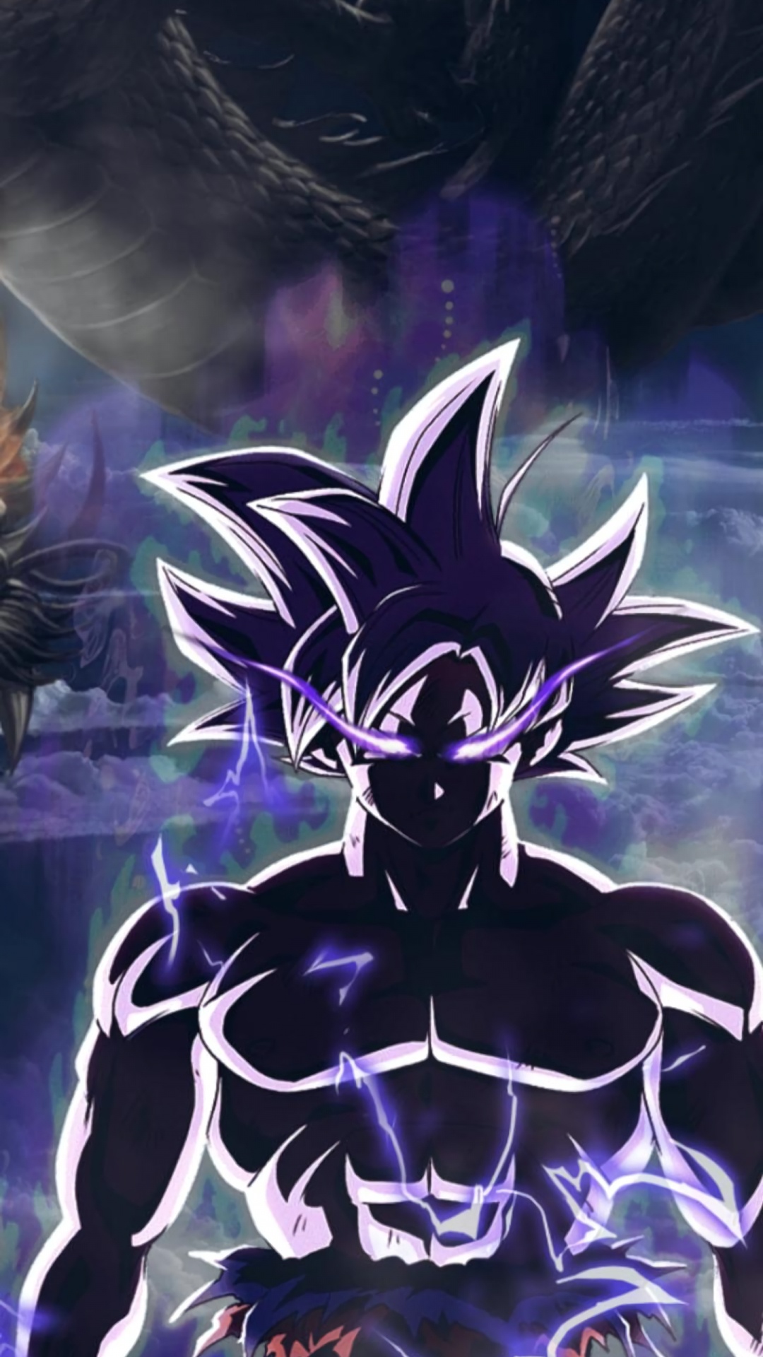 Обои аниме, гоку, аниме арт, Жемчуг дракона, мультфильм в разрешении 1080x1920