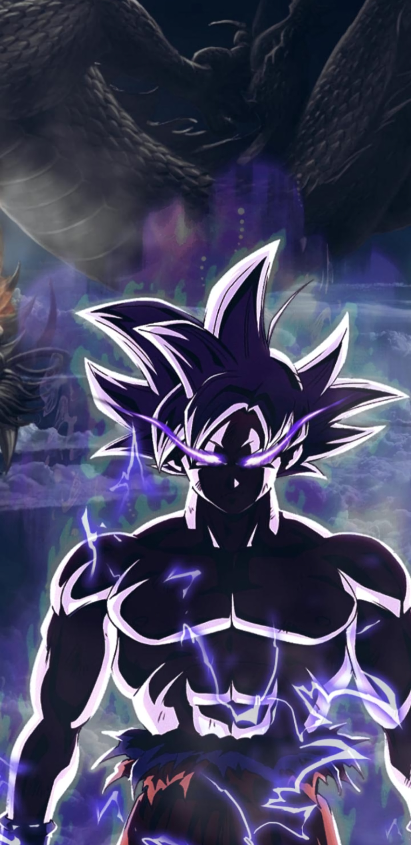 Обои аниме, гоку, аниме арт, Жемчуг дракона, мультфильм в разрешении 1440x2960