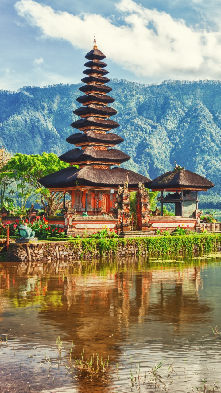 Обои путешествие, туризм, природа, озеро, пейзажи гор в разрешении 720x1280