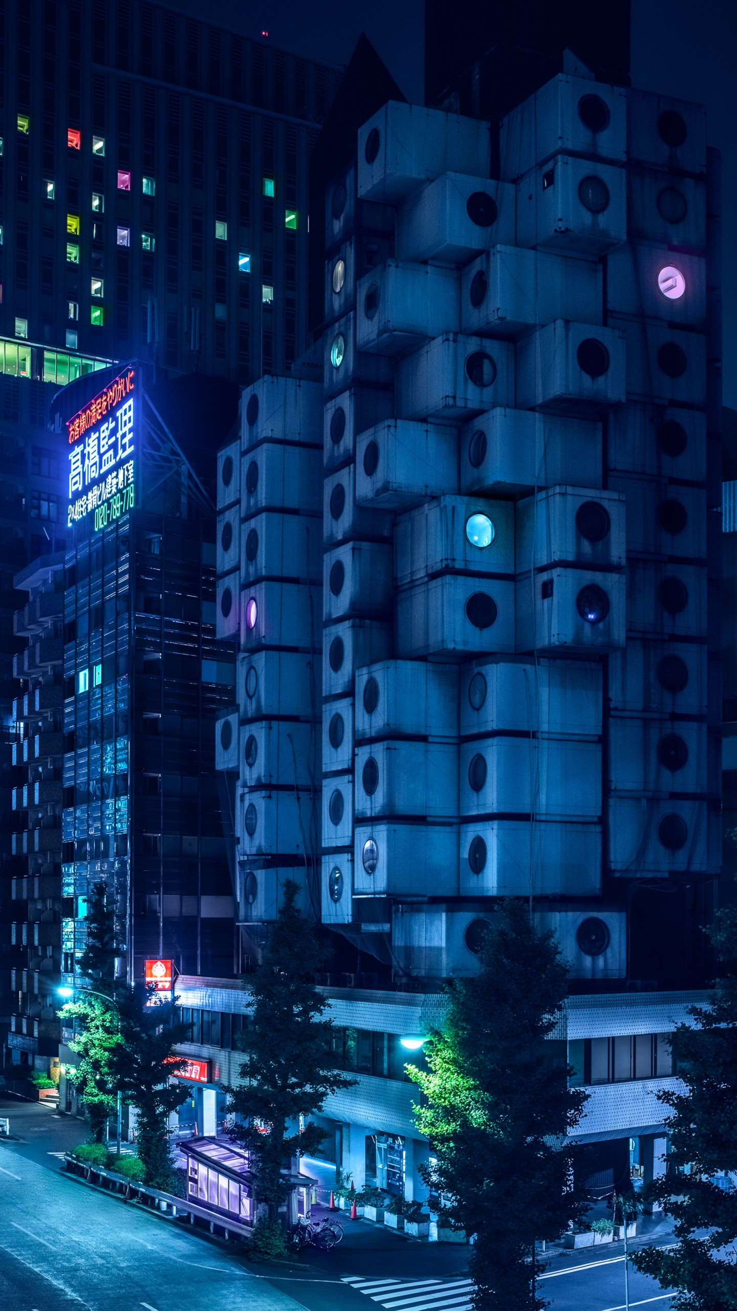 Обои ник кор, архитектура, метаболизм, soundcloud, дизайн в разрешении 1440x2560