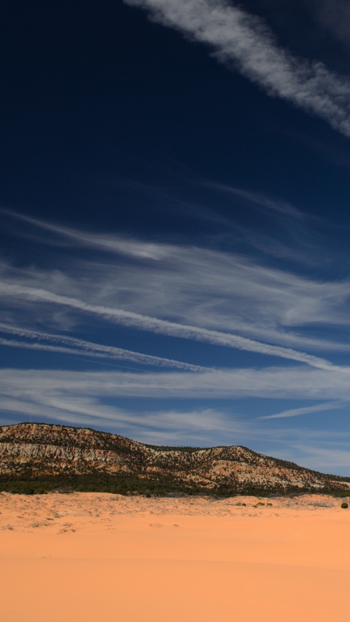 Обои Состояние Парка Кораллово-Розовые Дюны, песок, Дюна, облако, пейзаж в разрешении 720x1280