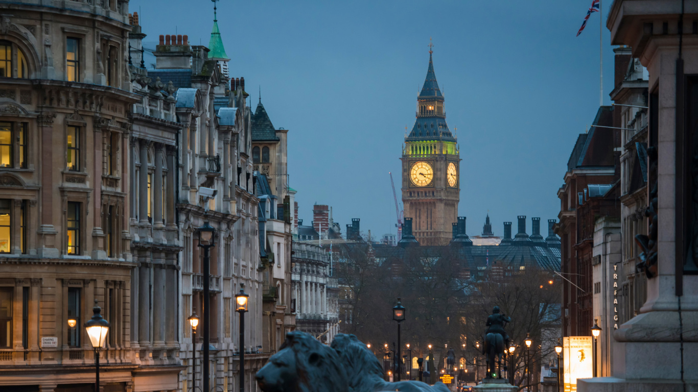 Обои ориентир, метрополия, город, городской район, городок в разрешении 1366x768