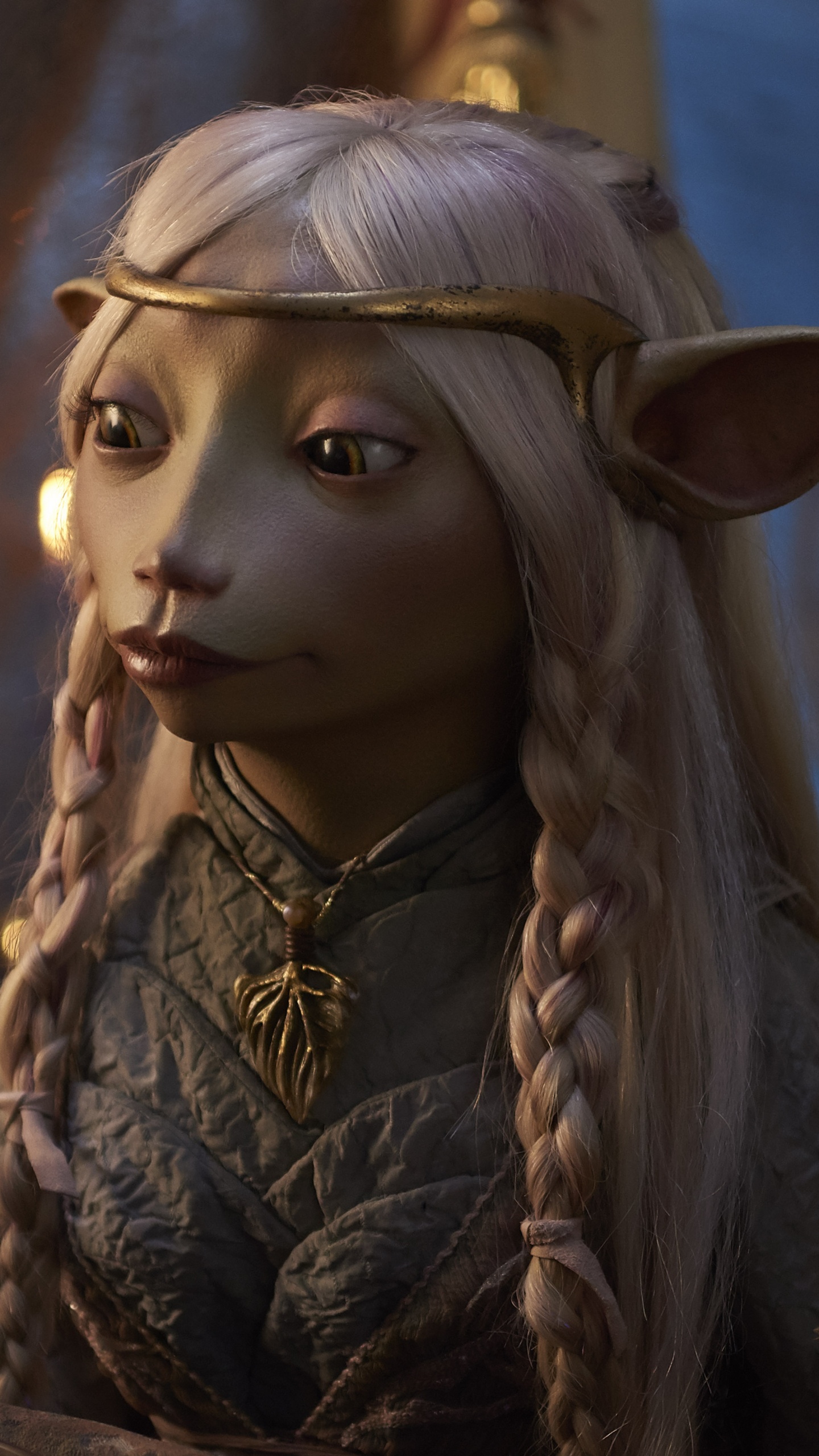 Обои Темный кристалл возраст сопротивления, нетфликс, предыстория, приключенческая игра, компьютерная игра в разрешении 1440x2560