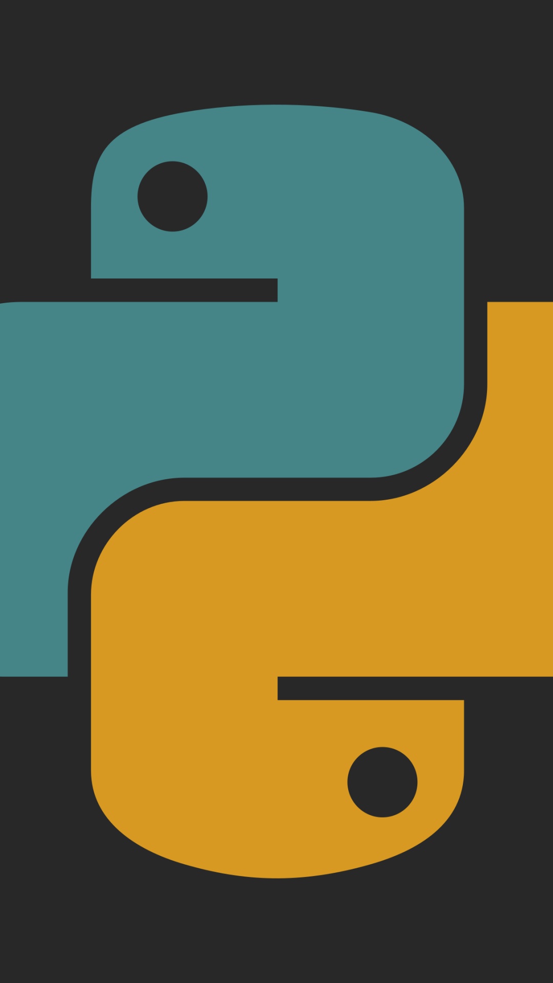 Обои питон, Язык программирования, стояние, икона, ява в разрешении 1080x1920