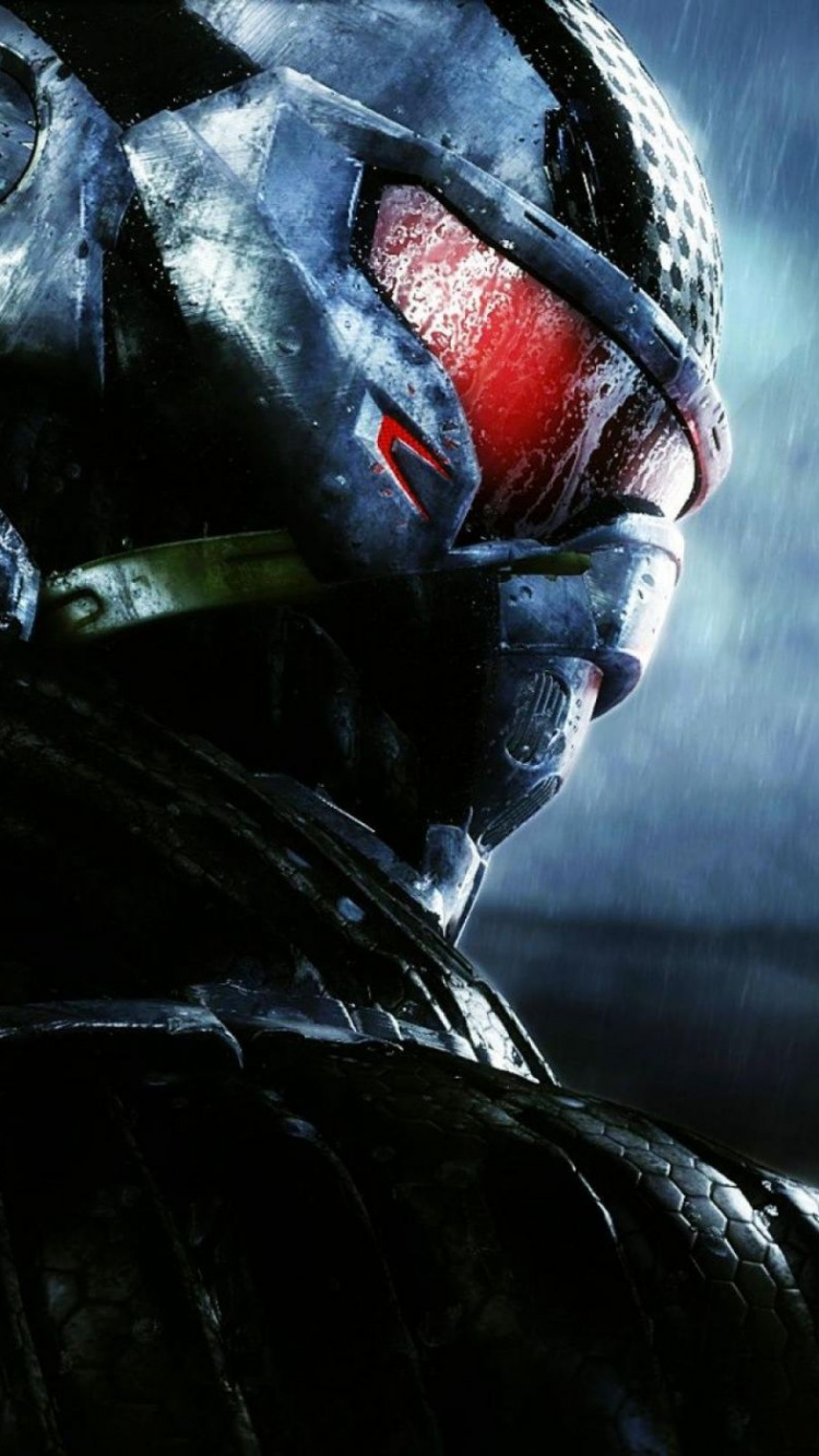 Обои crysis 3, crysis, супергерой, компьютерная игра, боевик в разрешении 750x1334