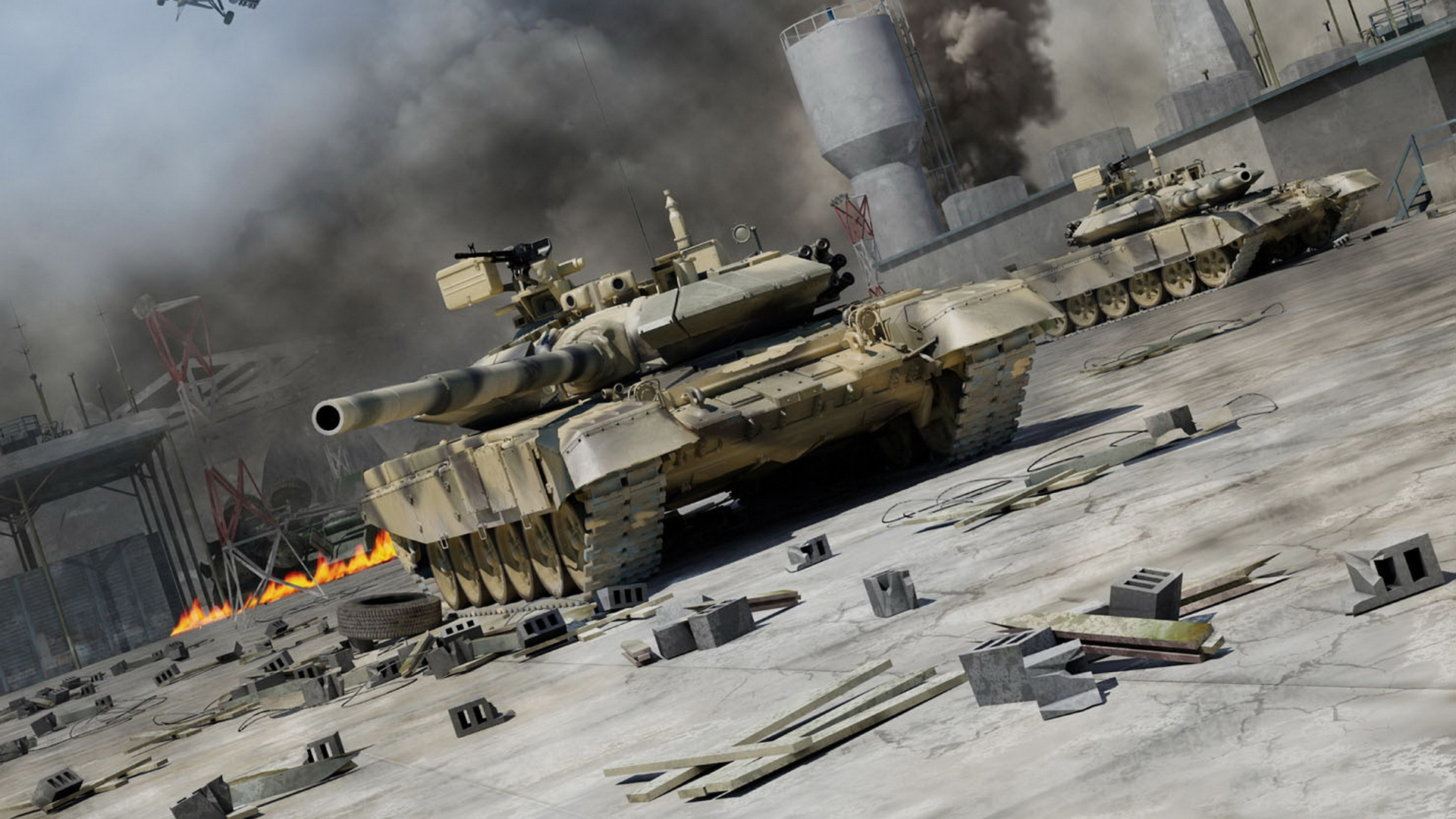 Обои бак, военная организация, бой, оружие, война в разрешении 1920x1080