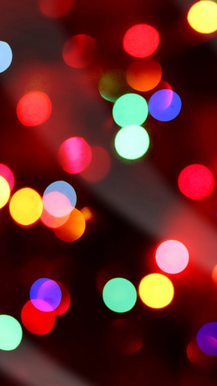 Обои Рождественские огни, освещение, Рождественский день, свет, Рождественские украшения в разрешении 720x1280