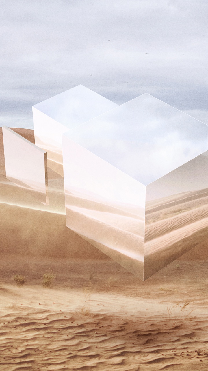 Обои пустыня, песок, эолийские рельефы, эрг, экорегион в разрешении 720x1280