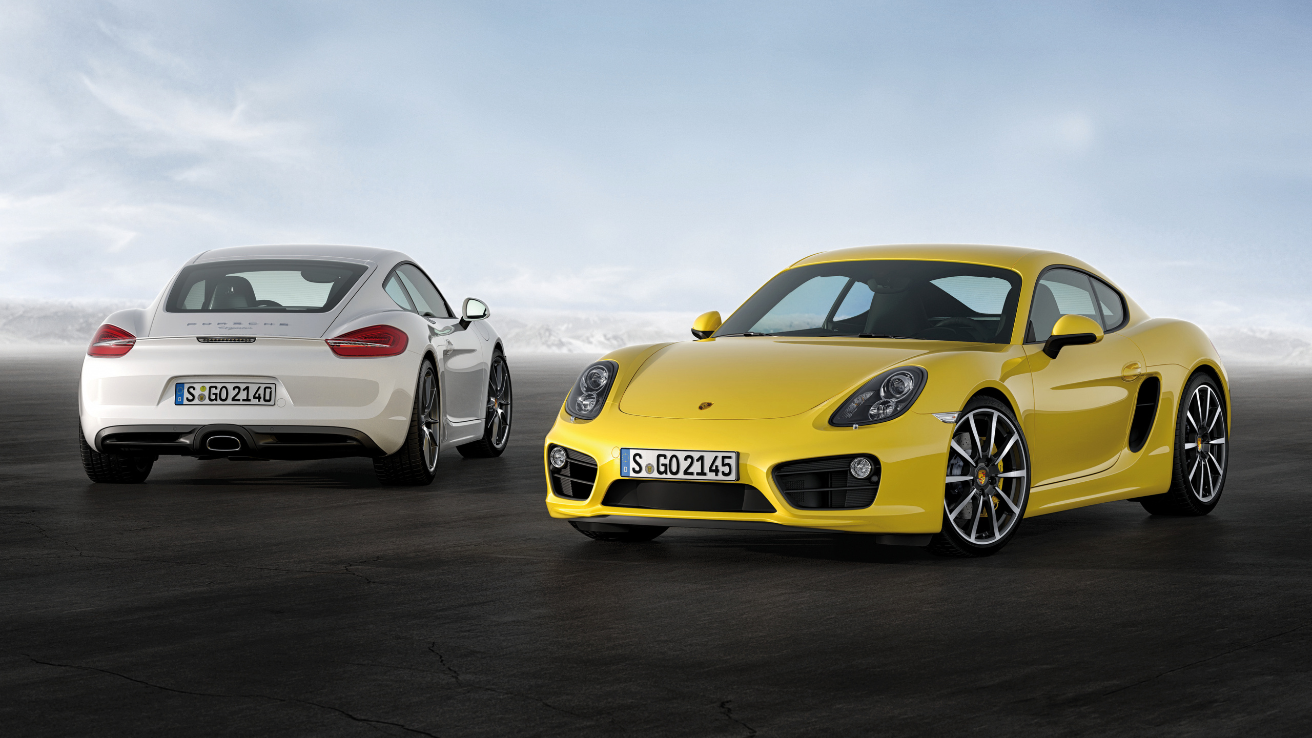 Обои Порше Кайман 2014, Порше, спорткар, авто, суперкар в разрешении 2560x1440