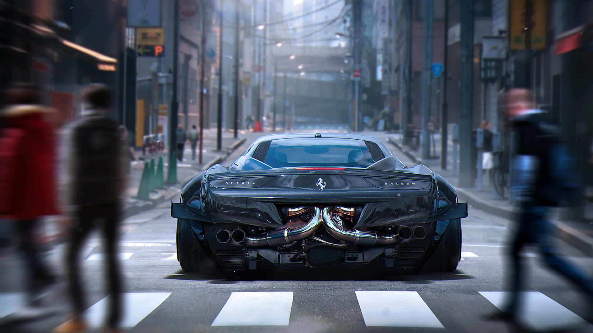 Обои Феррари ф40, Феррари 288 ГТО, суперкар, спорткар, автомобильный экстерьер в разрешении 1920x1080