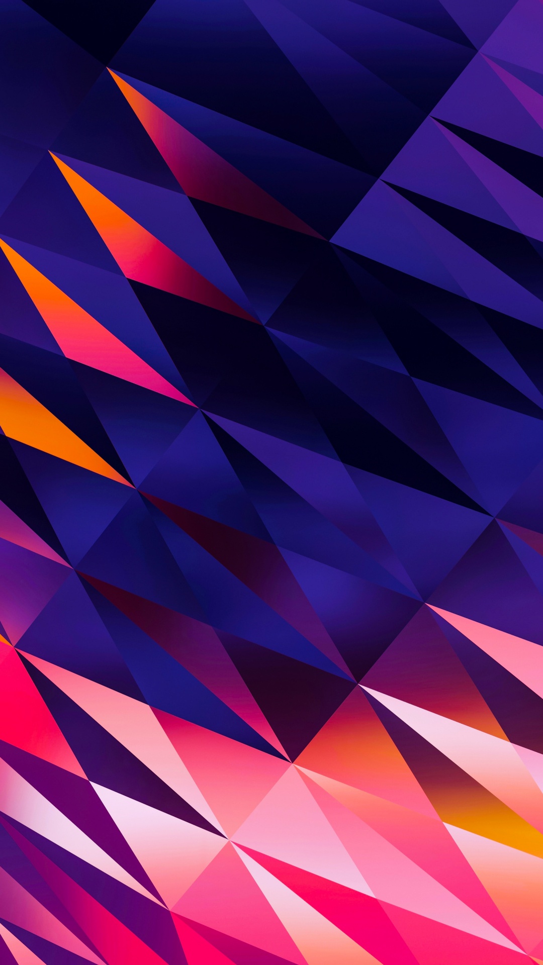 Обои симметрия, Эдгар трио, красочность, пурпур, арт в разрешении 1080x1920