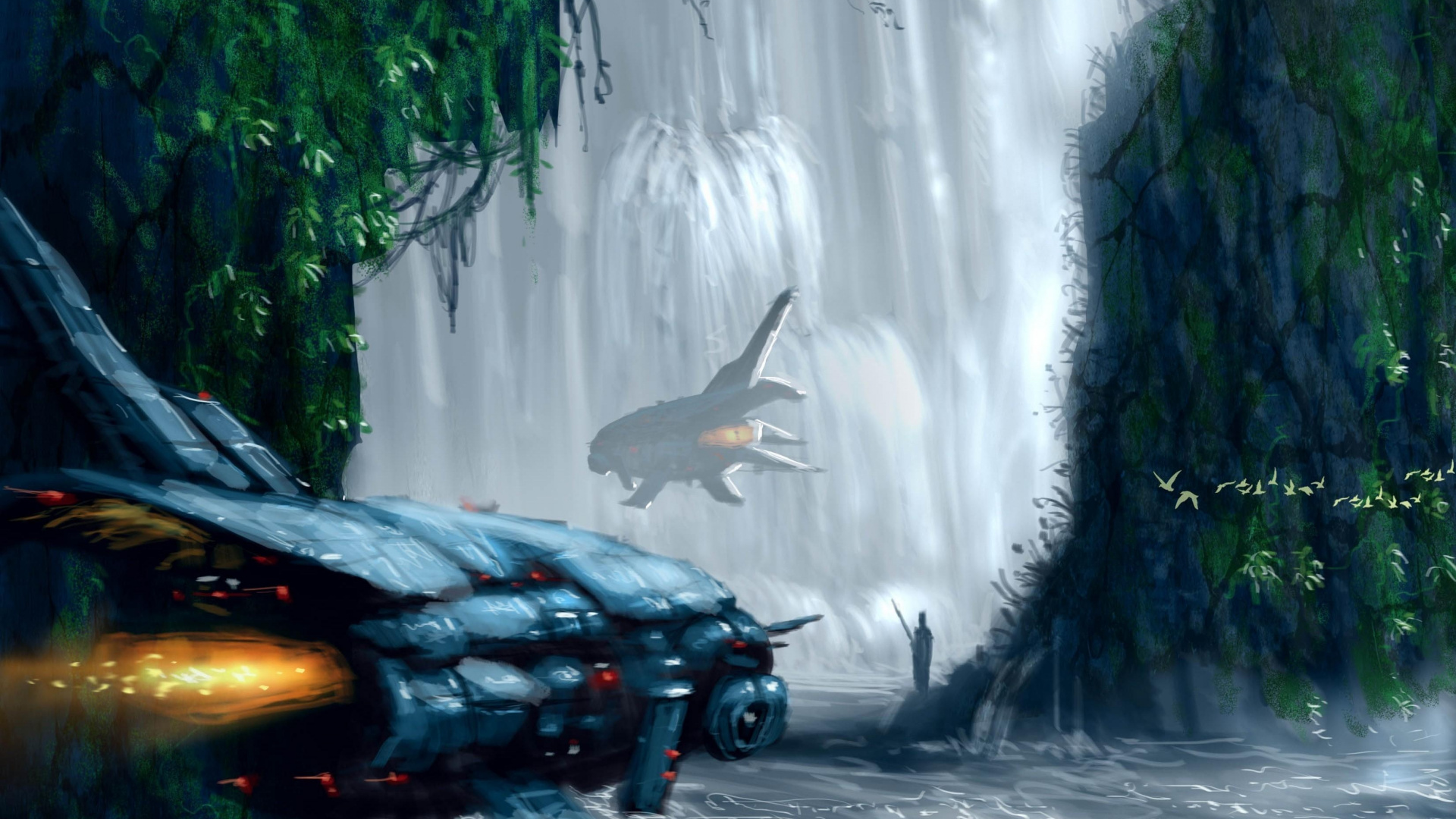 Обои компьютерная игра, окружающая среда, игры, приключенческая игра, биом в разрешении 1920x1080