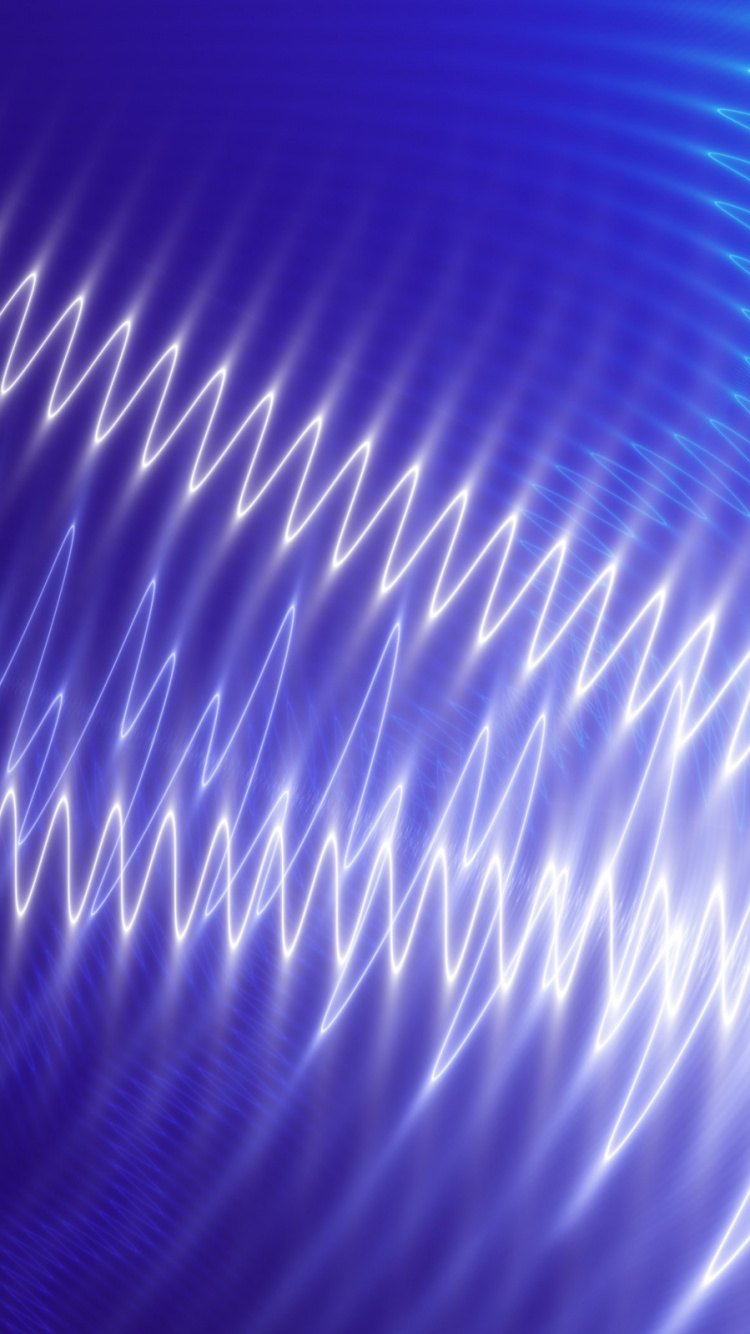 Обои синий, пурпур, электрик, свет, синий цвет в разрешении 750x1334