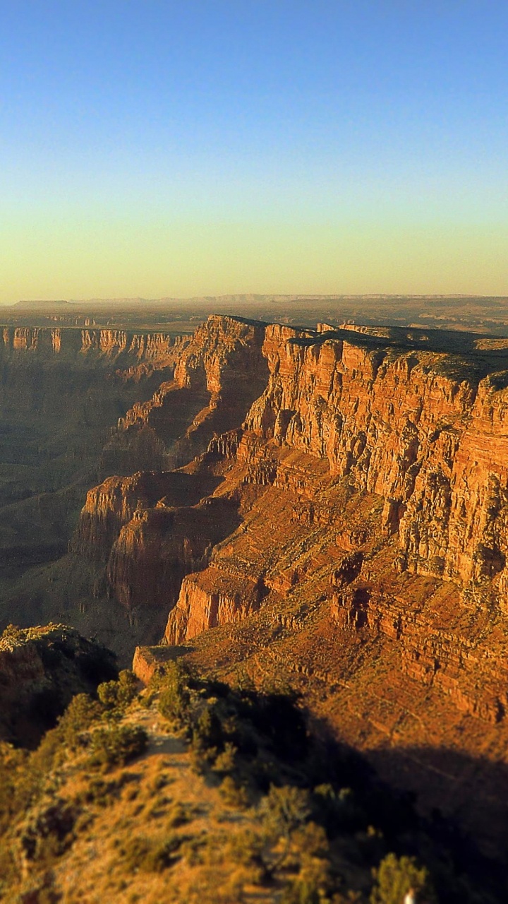 Обои национальный парк Гранд каньон, большой каньон, национальный парк, парк, бесплодные земли в разрешении 720x1280