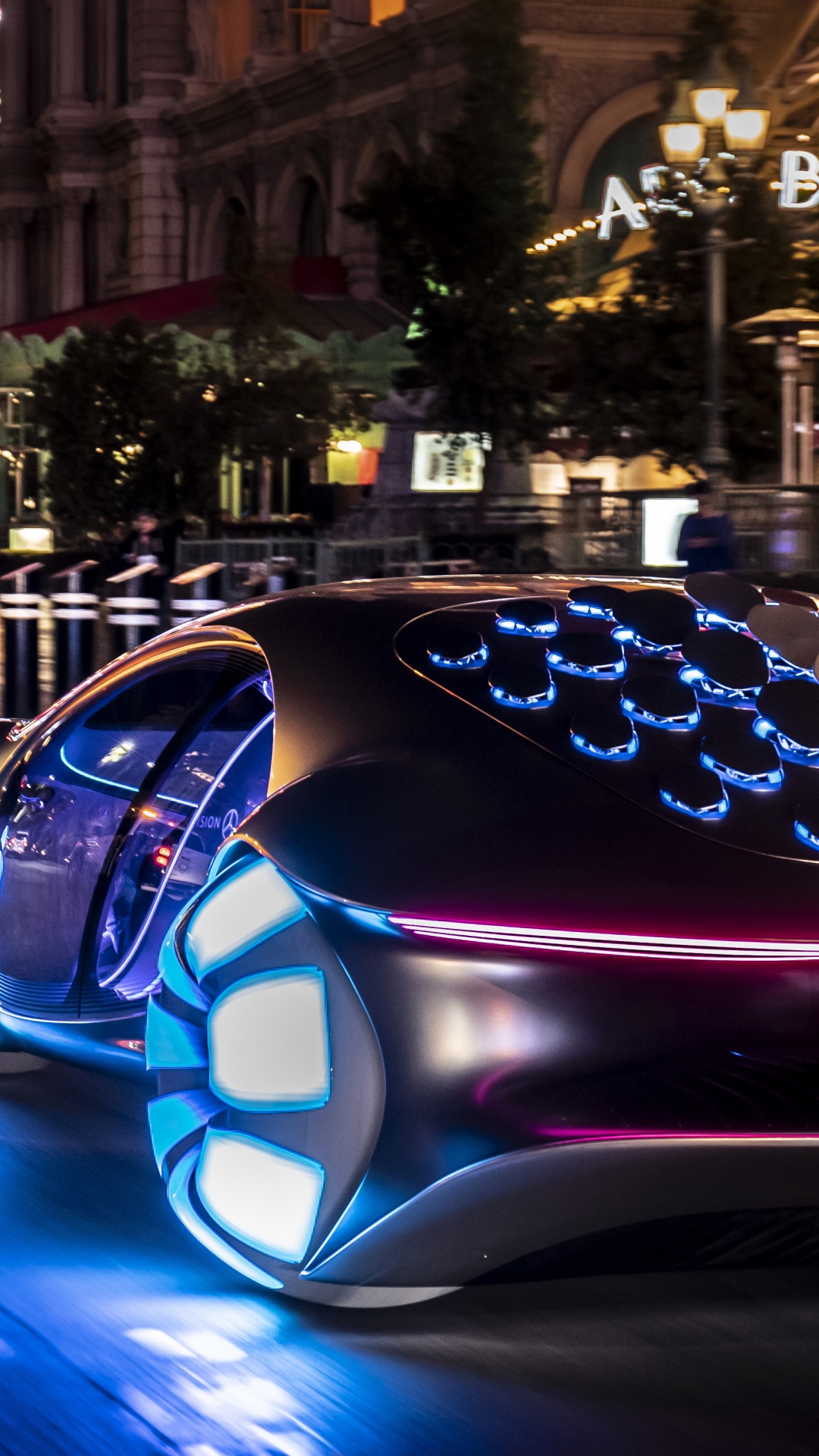 Обои мерседес зрение автр, mercedes-benz видение эквалайзер, mercedes benz, Мерседес-Бенц СЛА видения, легковые автомобили в разрешении 1080x1920