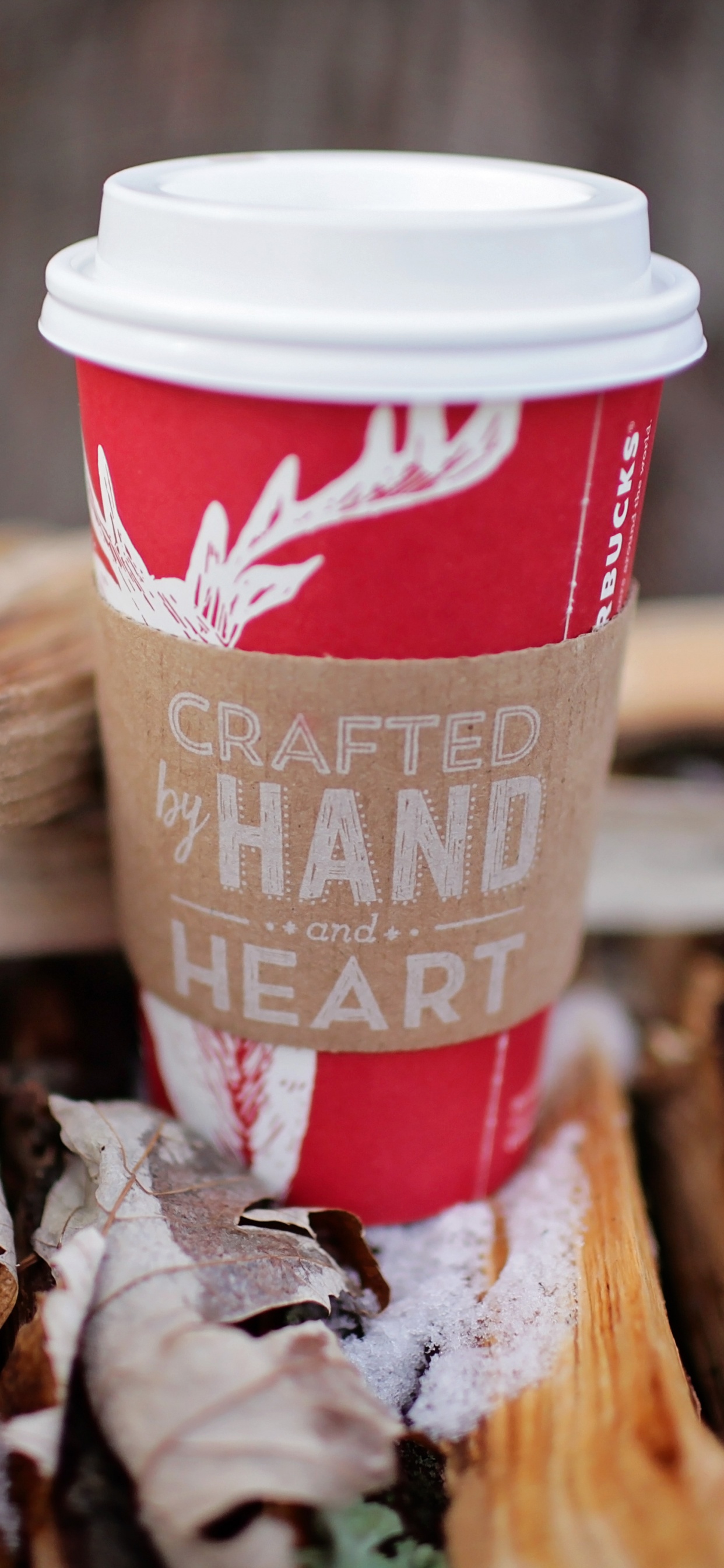 Обои кофе, горячий шоколад, старбеку, кофе эспрессо, древесина в разрешении 1242x2688