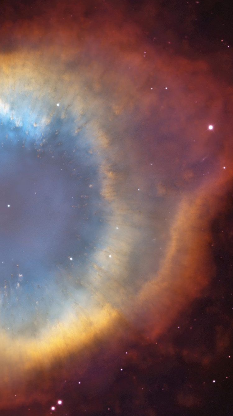 Обои туманность, спираль туманность, атмосфера, Галактика, космическое пространство в разрешении 750x1334