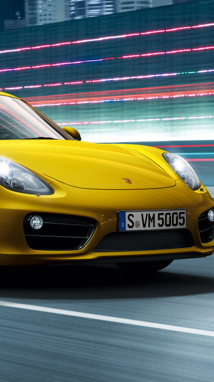 Обои Порше, спорткар, авто, 2014 Порше Кайман S, Порше Кайман в разрешении 750x1334