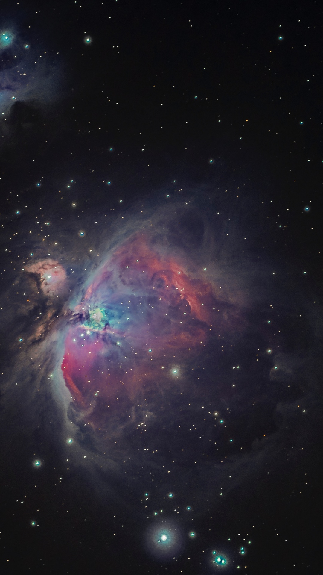 Обои LineageOS, галактика ngc 1365, Галактика, Галактики NGC 1365, спиральная Галактика в разрешении 1080x1920