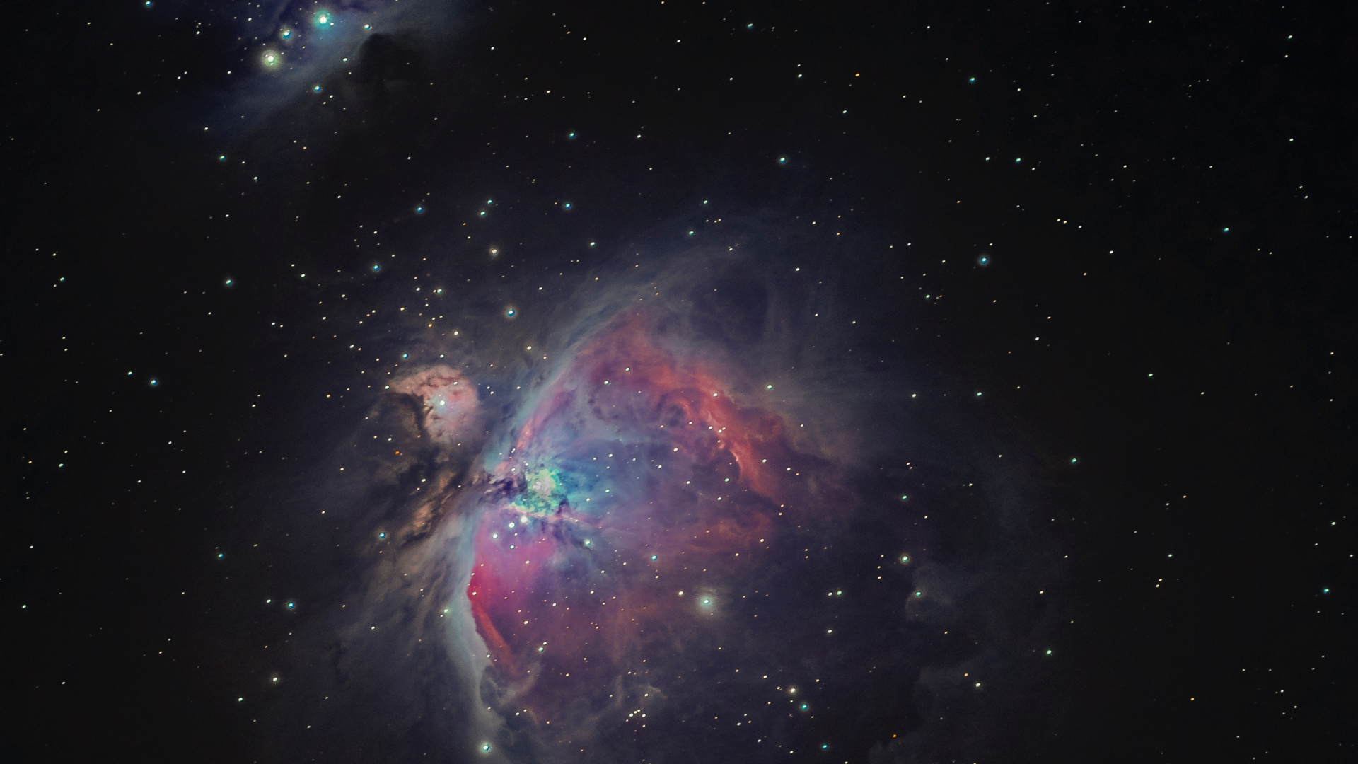 Обои LineageOS, галактика ngc 1365, Галактика, Галактики NGC 1365, спиральная Галактика в разрешении 1920x1080