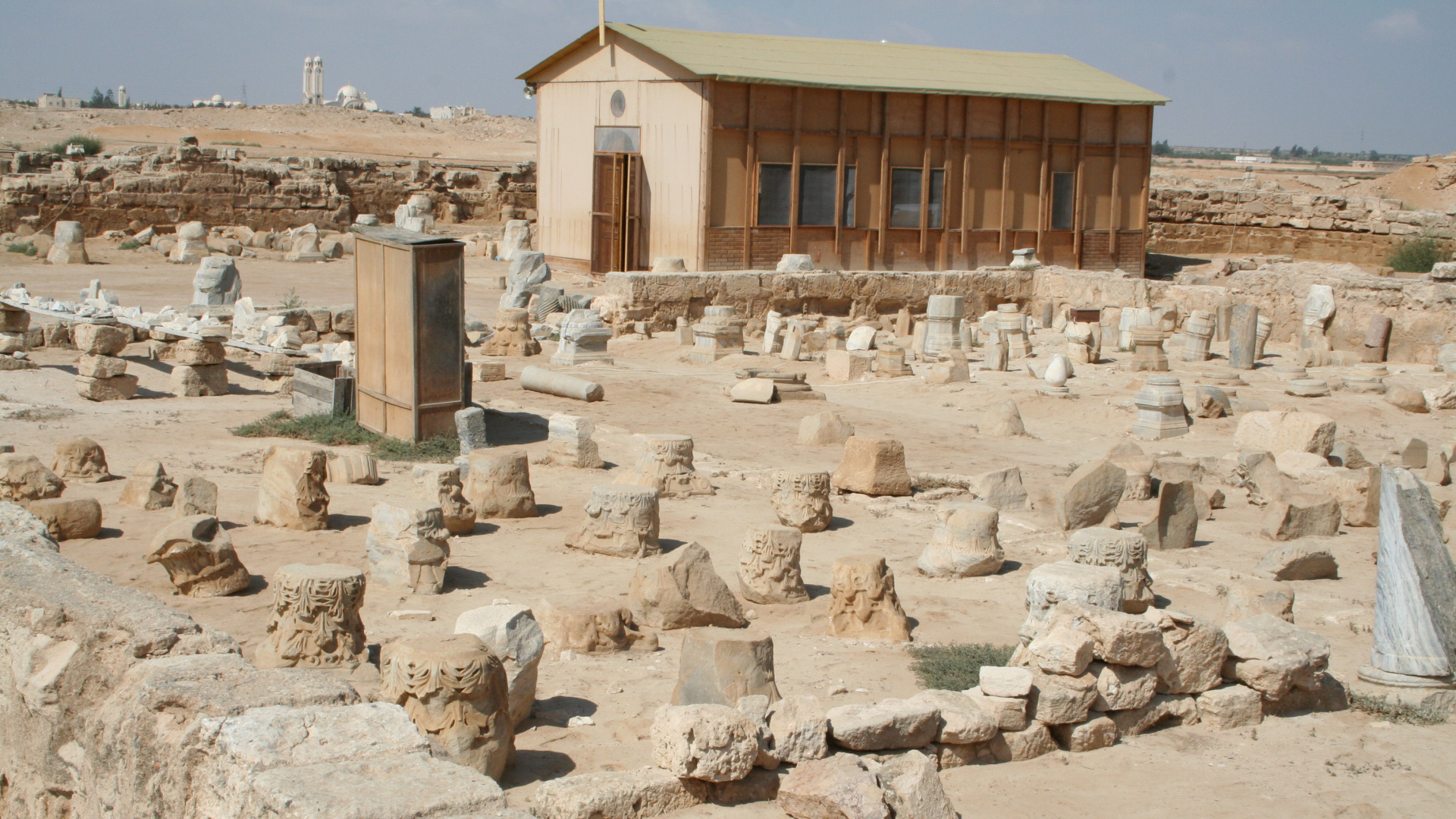 Обои базилика, археологический памятник, древняя история, историческое место, развалины в разрешении 1920x1080