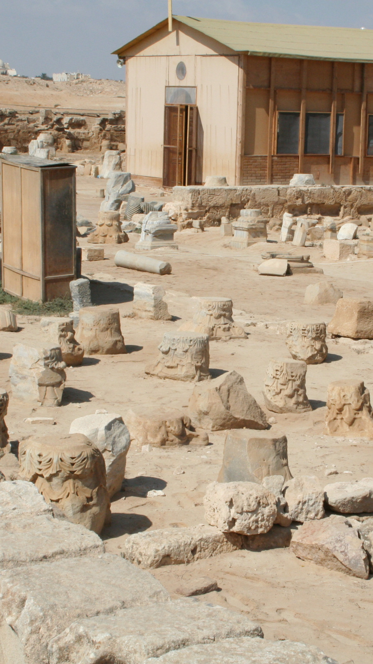 Обои базилика, археологический памятник, древняя история, историческое место, развалины в разрешении 750x1334