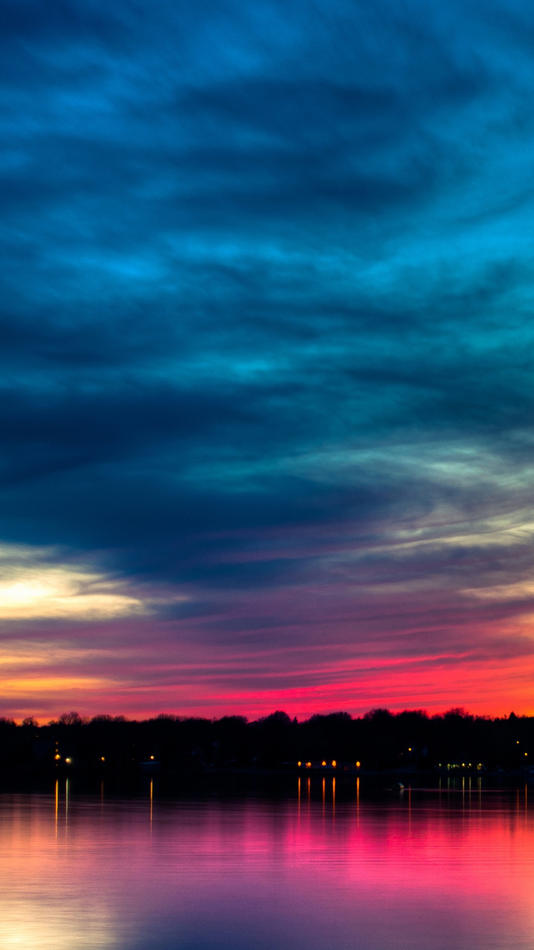 Обои цвет, вода, облако, гидроресурсы, атмосфера в разрешении 1080x1920