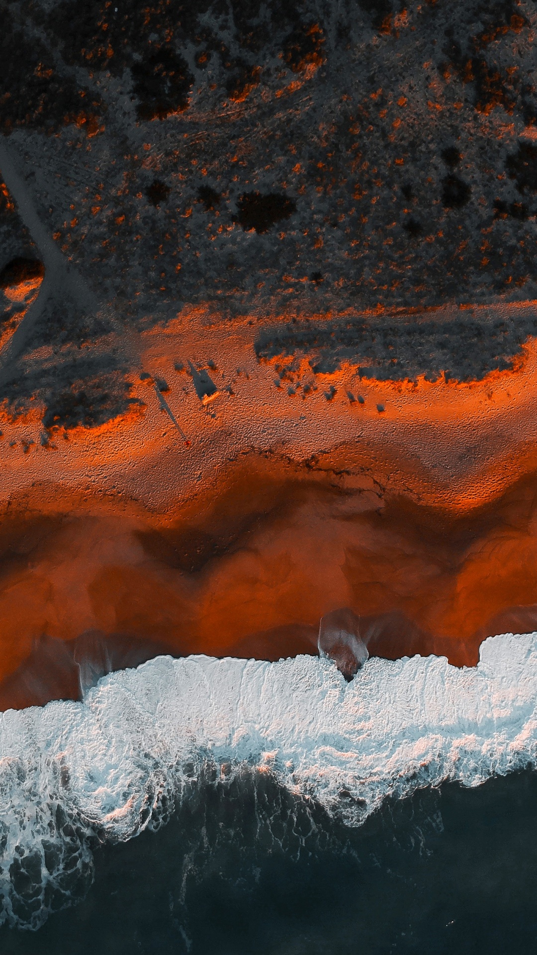 Обои вода, мир, Апельсин, природный ландшафт, замораживание в разрешении 1080x1920