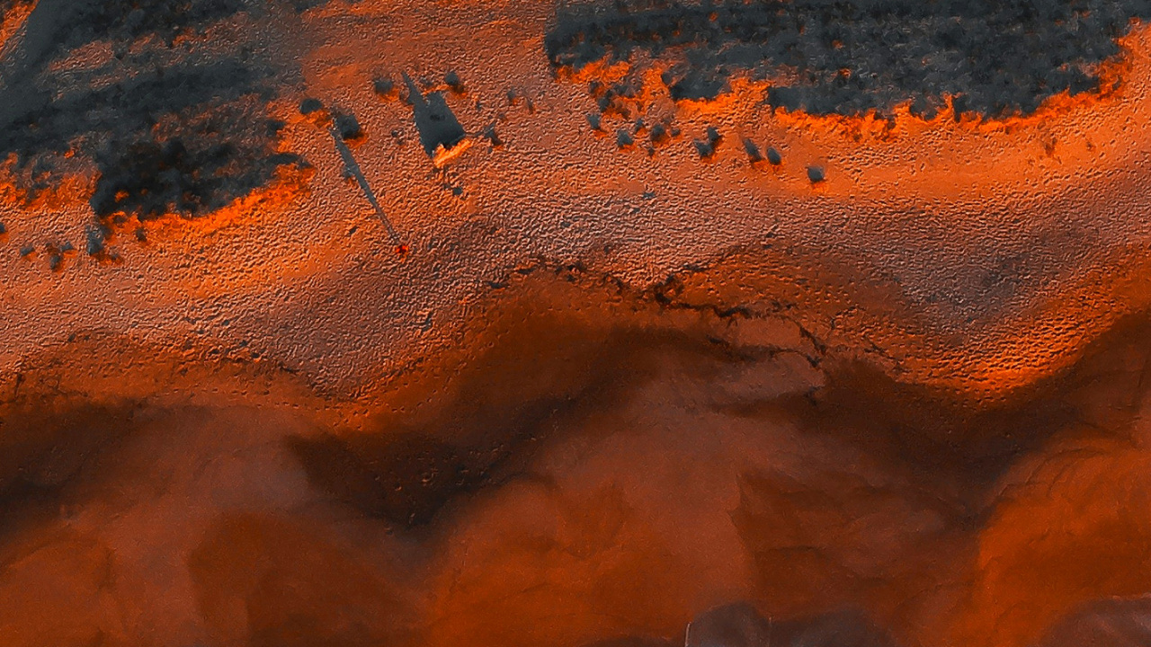 Обои вода, мир, Апельсин, природный ландшафт, замораживание в разрешении 1280x720