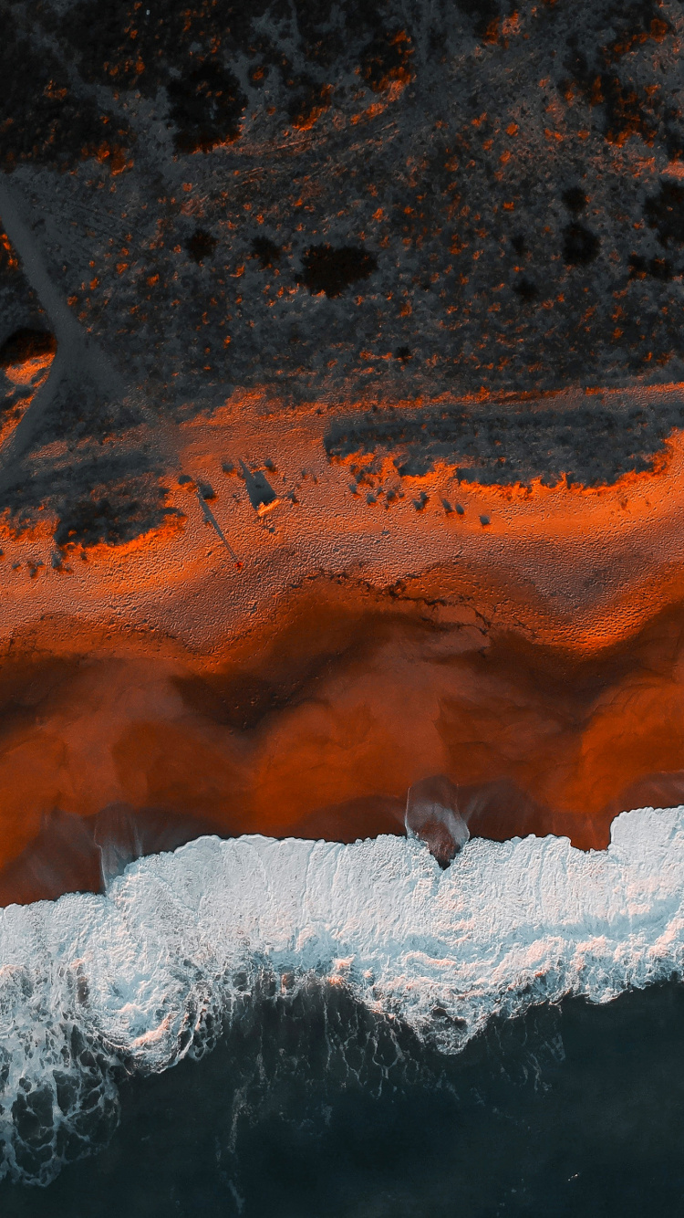 Обои вода, мир, Апельсин, природный ландшафт, замораживание в разрешении 750x1334