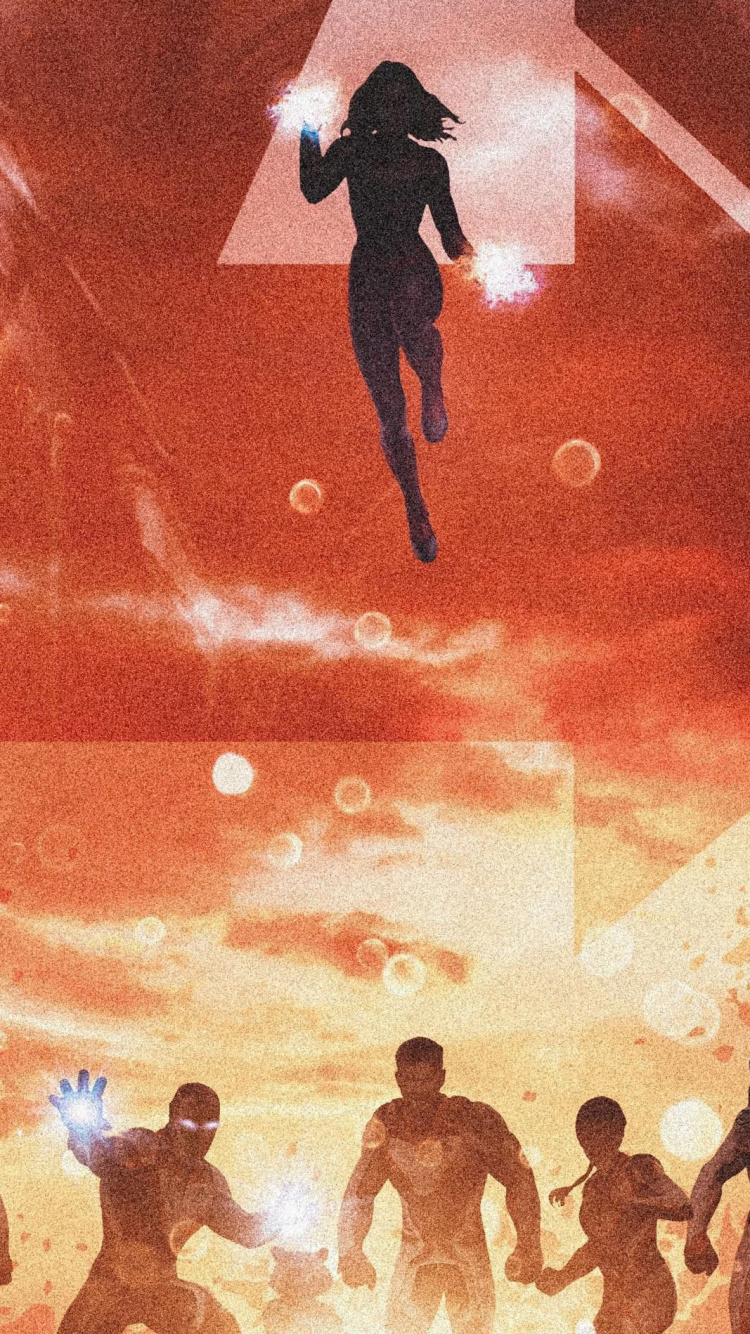 Обои супергерой, marvel, иллюстрация, постер, арт в разрешении 750x1334