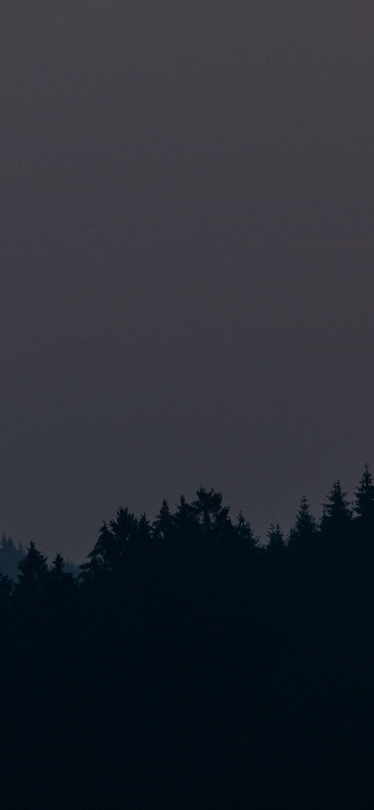 Обои гора, рассвет, небо, темнота, небесное явление в разрешении 1242x2688