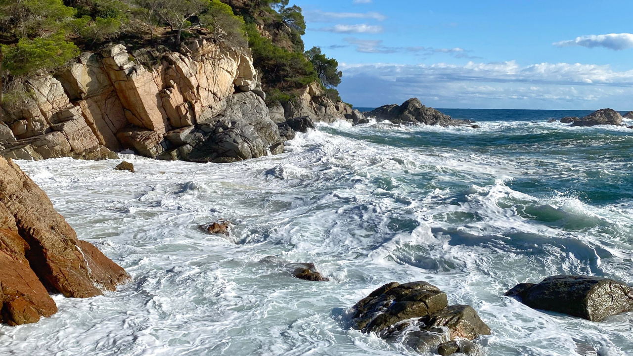 Обои побережье, водоем, рок, вода, океан в разрешении 1280x720